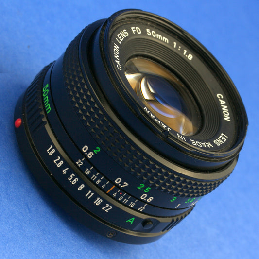 Canon FD 50mm 1.8 Lens