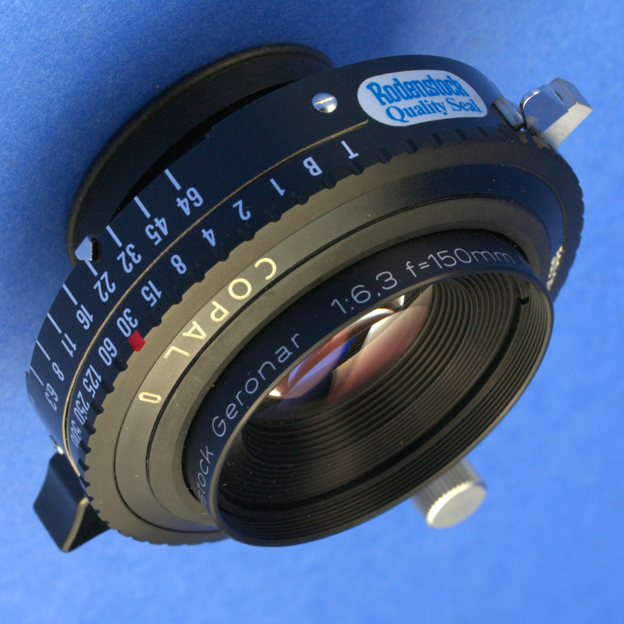 Rodenstock Geronar 150mm 6.3 MC Large Format Lens in Copal 0 Shutter Mint