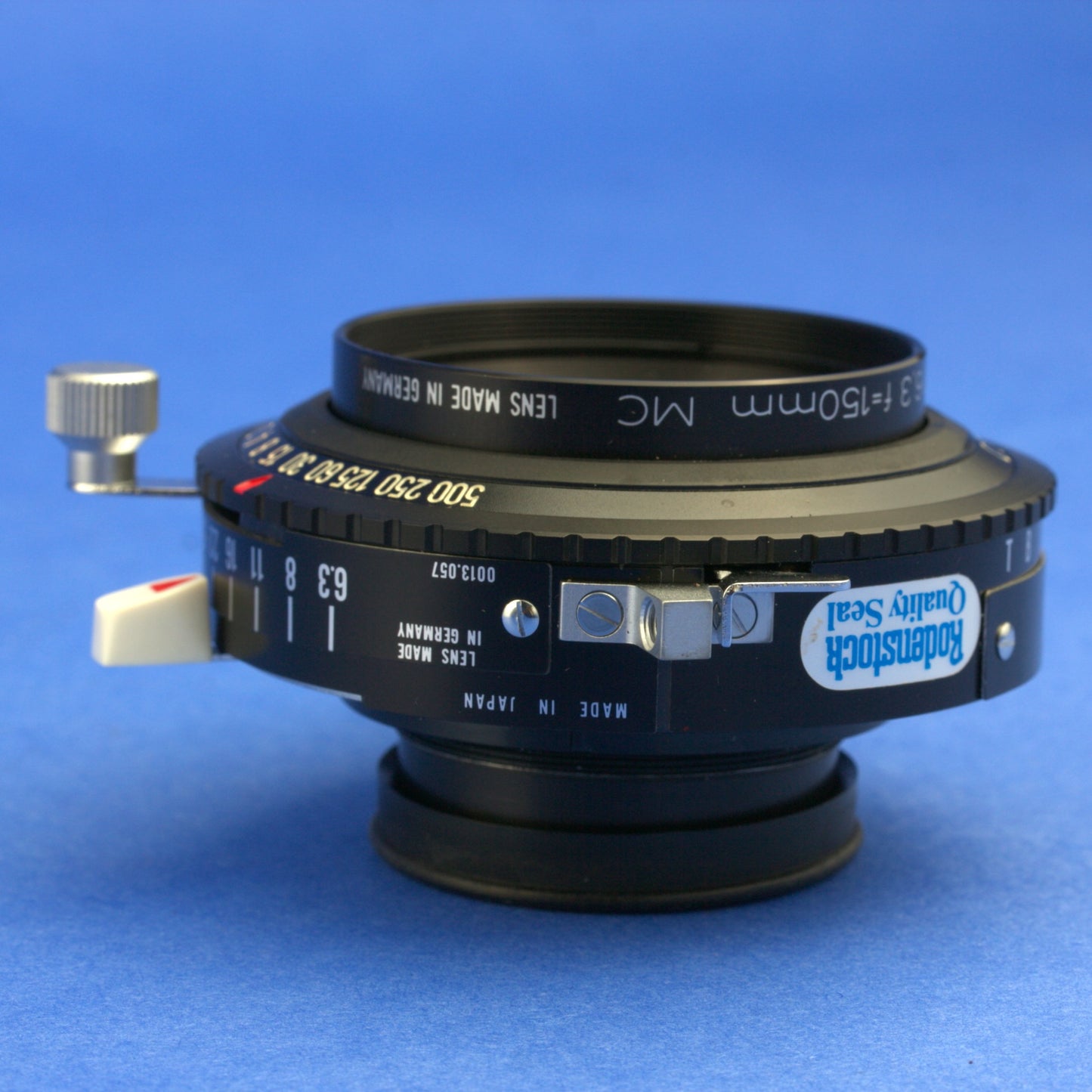 Rodenstock Geronar 150mm 6.3 MC Large Format Lens in Copal 0 Shutter Mint