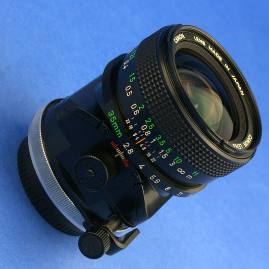 Canon FD 35mm 2.8 S.S.C. TS Tilt Shift Lens Beautiful Condition