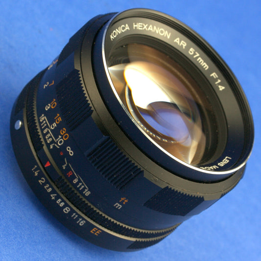 Konica Hexanon AR 57mm 1.4 Lens