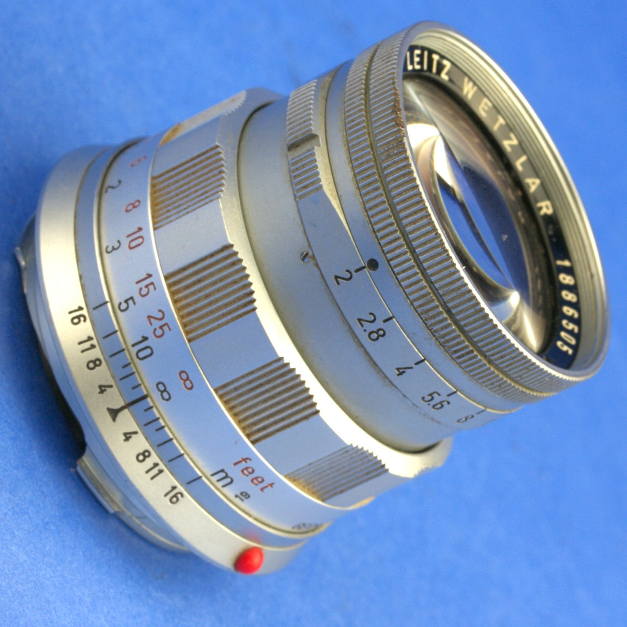 Leica Summicron 50mm F2 Rigid Lens M Mount