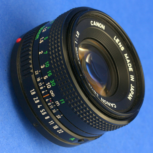 Canon FD 50mm 1.8 Lens