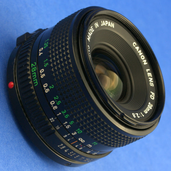 Canon FD 28mm 2.8 Lens