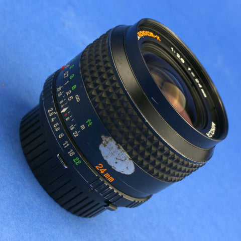 Minolta MD 24mm 2.8 Lens