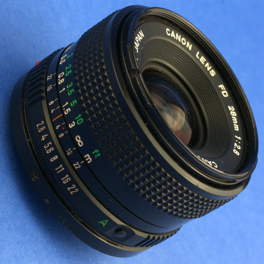 Canon FD 28mm 2.8 Lens