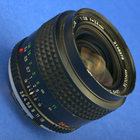 Minolta MC 24mm 2.8 Lens