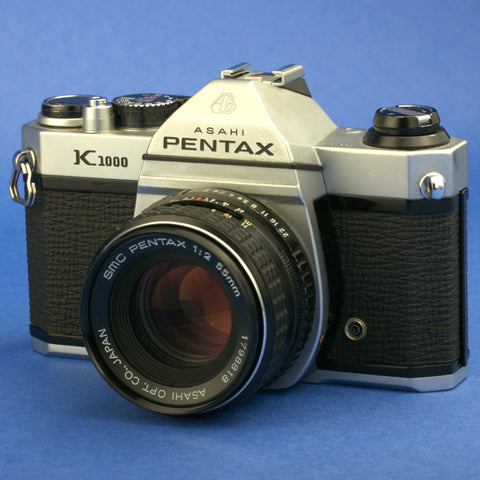 Pentax K1000 Film Camera with 55mm F2 Lens
