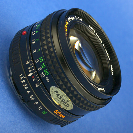 Minolta MD 50mm 1.4 Lens