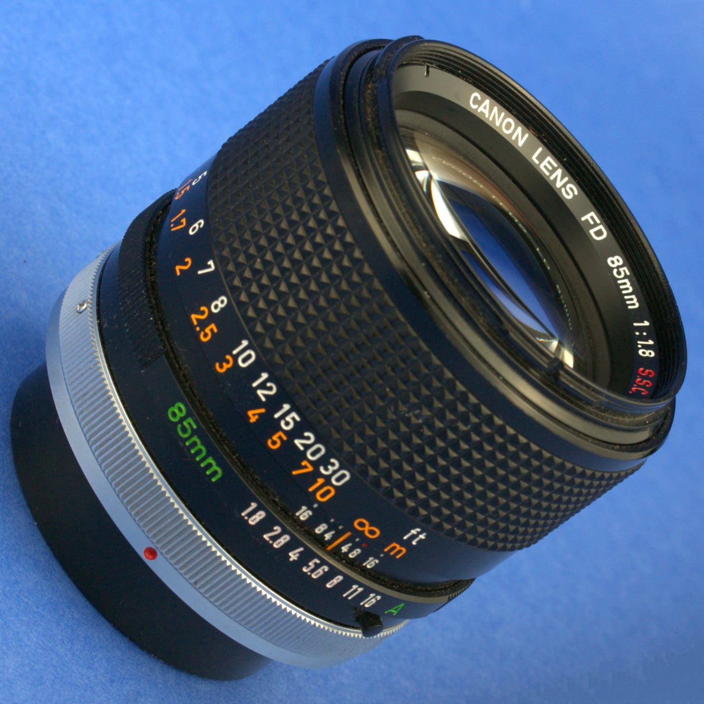 Canon FD 85mm 1.8 SSC Lens