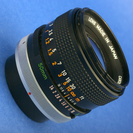 Canon FD 50mm 1.4 S.S.C. Lens