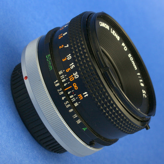 Canon FD 50mm 1.8 Lens