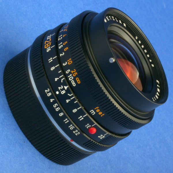 Leica Elmarit-R 28mm 2.8 3-Cam Lens Near Mint Condition