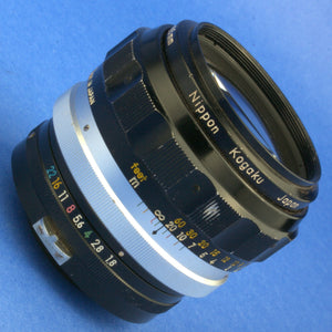 Nikon Nikkor-H Auto 85mm 1.8 Non-AI Lens