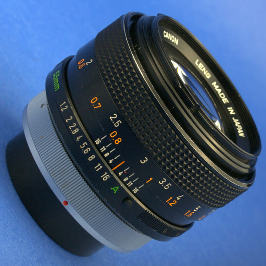 Canon FD 55mm 1.2 S.S.C. Lens