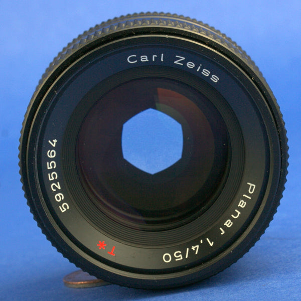 Copy of Contax Planar 50mm 1.4 Lens AEJ C/Y Mount Not Working