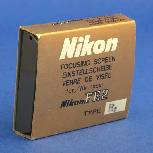 Nikon Focusing Screen B2 for FE2 Cameras Near Mint Condition