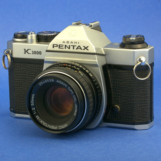Pentax K1000 Film Camera with 50mm F2 Lens