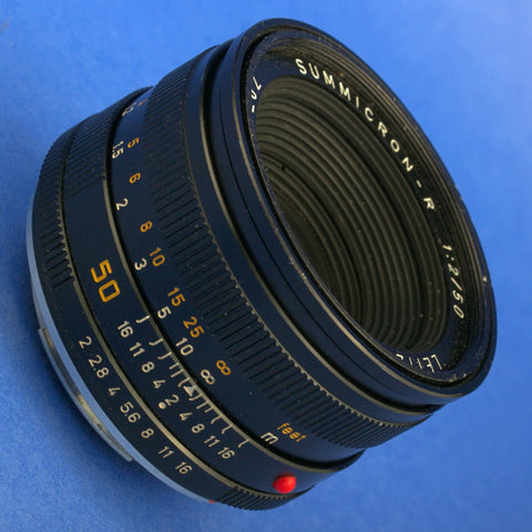 Leica Summicron-R 50mm F2 II Lens 3-Cam