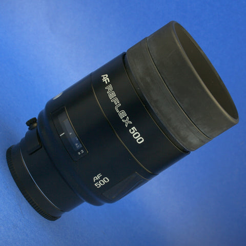 Minolta AF Reflex 500mm F8 Maxxum Lens