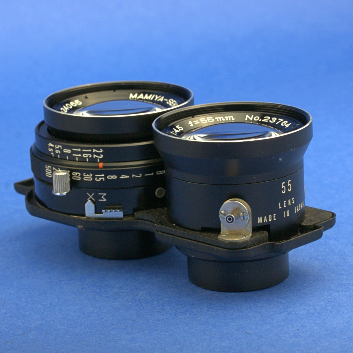 Mamiya 55mm 4.5 TLR Lens for C220, C330 Cameras Near Mint Condition