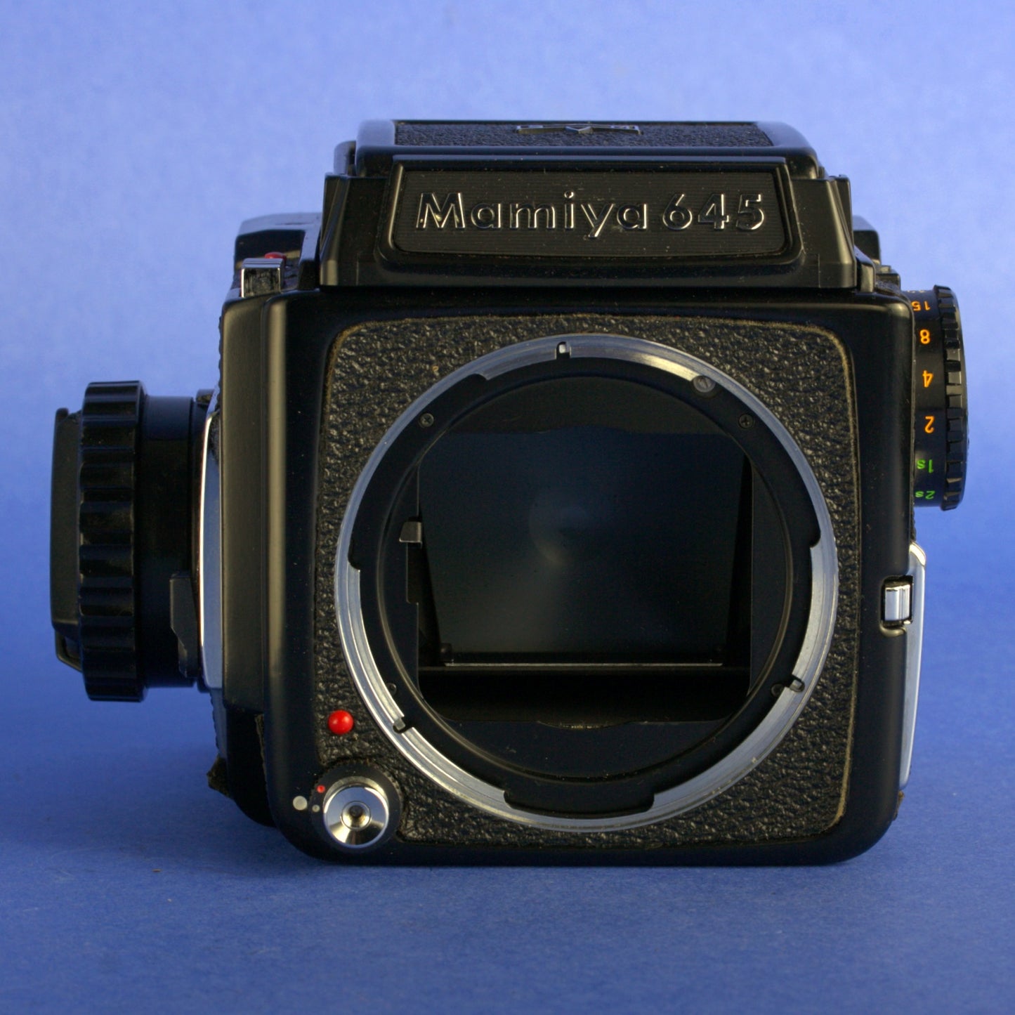 Mamiya M645 Medium Format Camera Kit Waist Level Finder 55mm Lens