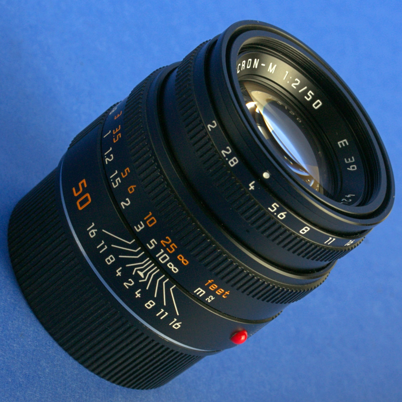 Leica Summicron-M 50mm F2 Lens 6 Bit Coded Late Serial 11826 Mint Condition