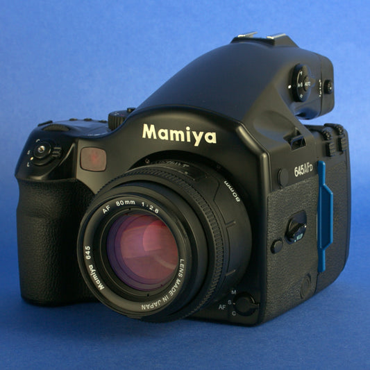 Mamiya 645 AFD Medium Format Camera Kit Film Tested Near Mint Condition