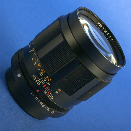 Konica Hexanon 85mm 1.8  Lens Beautiful Condition