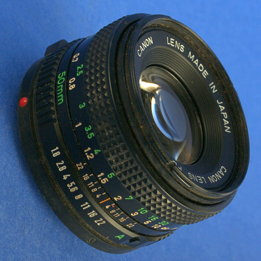 Canon FD 50mm 1.8 Lens