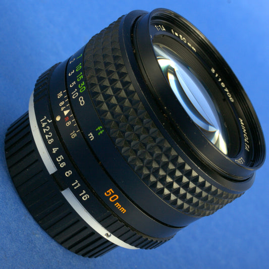 Minolta MC 50mm 1.4 Lens