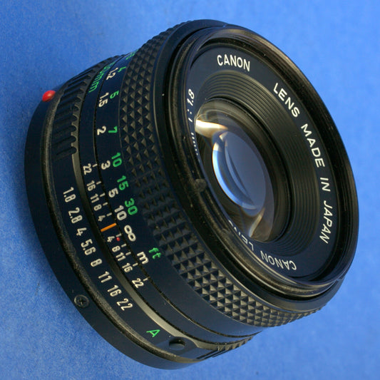 Canon FD 50mm 1.8 Lens