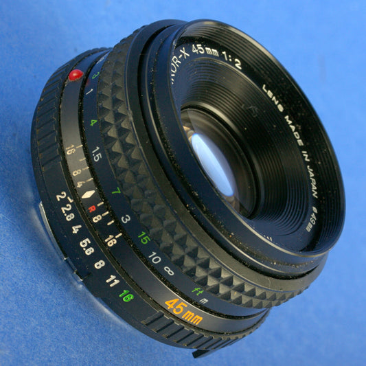 Minolta MD 45mm F2 Lens