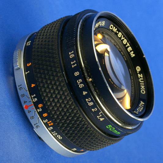 Olympus OM Zuiko 50mm 1.4 Lens