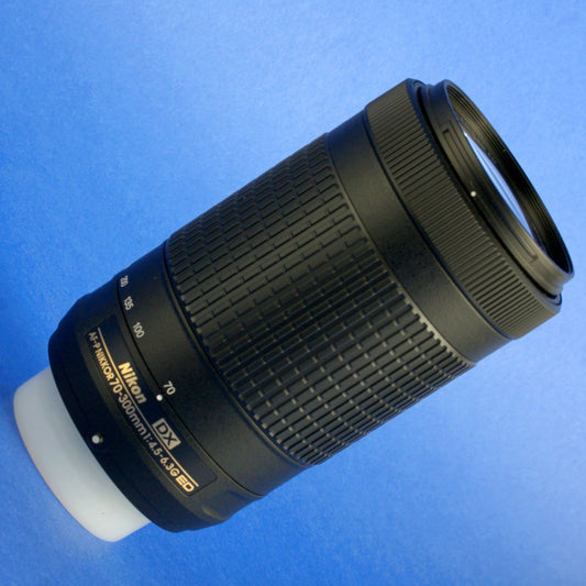 Nikon AF-P 70-300mm 4.5-6.3 DX Lens US Model Mint Condition