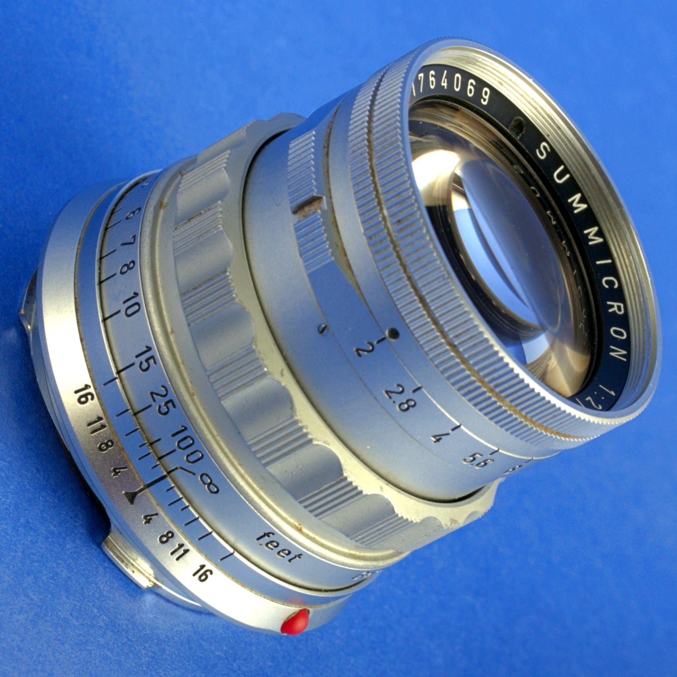 Leica Summicron 50mm Rigid Lens M Mount Beautiful Condition