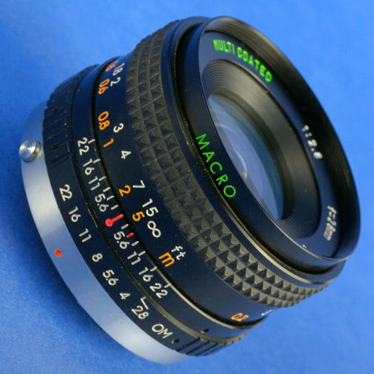 Sears 28mm 2.8 Multi Coated Macro Lens Olympus OM Mount