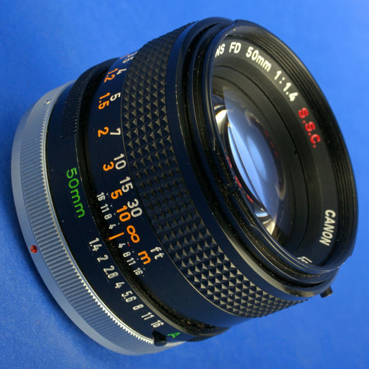 Canon FD 50mm 1.4 S.S.C. Lens