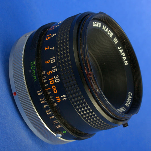Canon FD 50mm 1.8 S.C. Lens