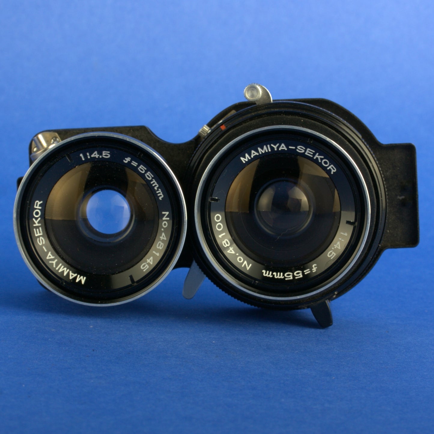 Mamiya 55mm 4.5 Blue Dot TLR Lens for C330, C220 Cameras