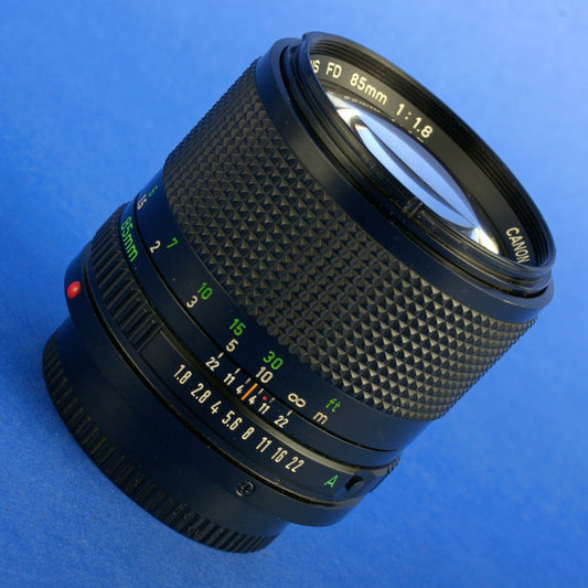 Canon FD 85mm 1.8 Lens Beautiful Condition