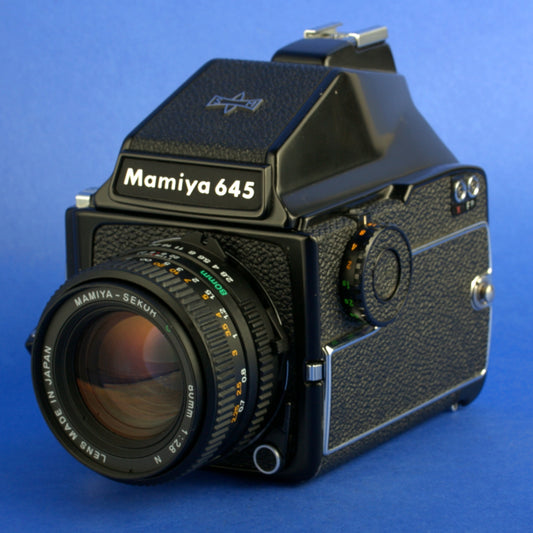 Mamiya 645 1000S Medium Format Camera with 80mm 2.8 Lens