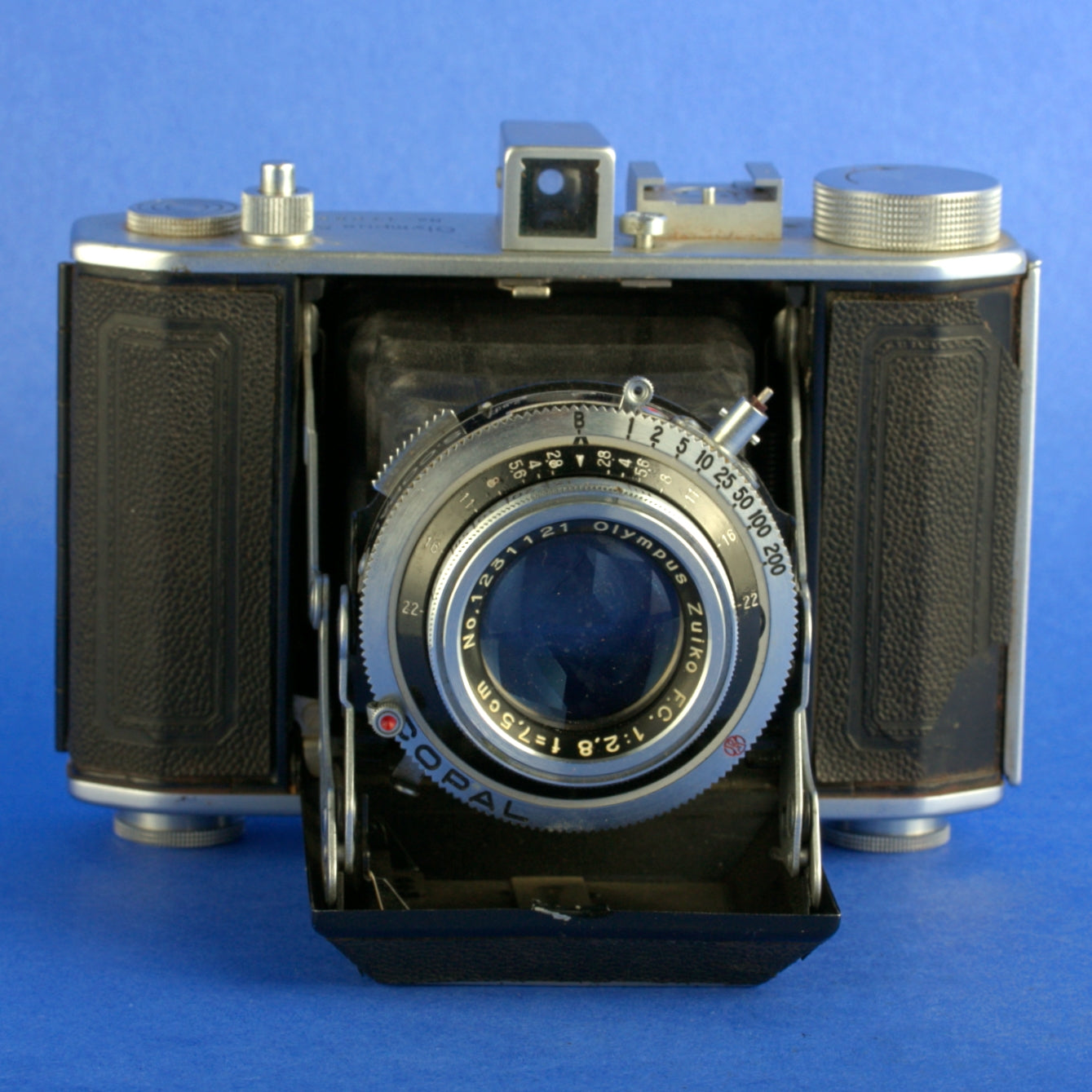 Olympus Chrome Six II Medium Format Camera with 75mm 2.8 FC Lens