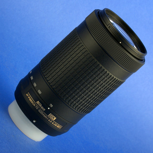 Nikon AF-P 70-300mm 4.5-6.3 DX Lens Beautiful Condition