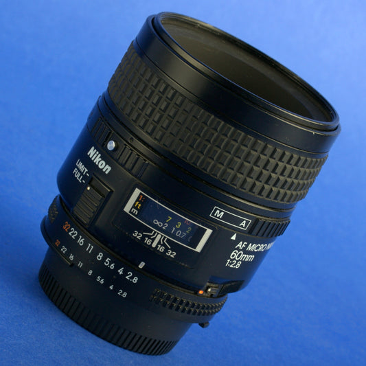 Nikon AF Micro Nikkor 60mm 2.8 D Lens