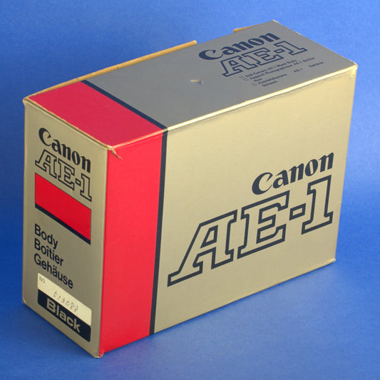 Black Canon AE-1 Film Camera Body