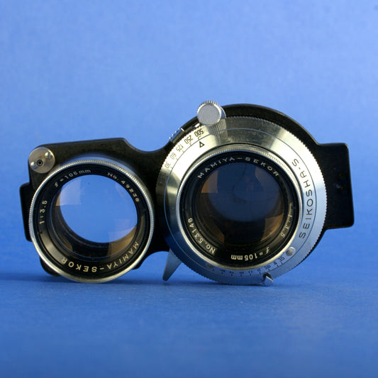Mamiya 105mm 3.5 TLR Lens for C220, C330 Cameras Not Working