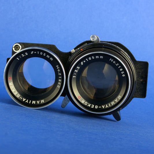 Mamiya 105mm 3.5 D TLR Lens for C220, C330 Cameras