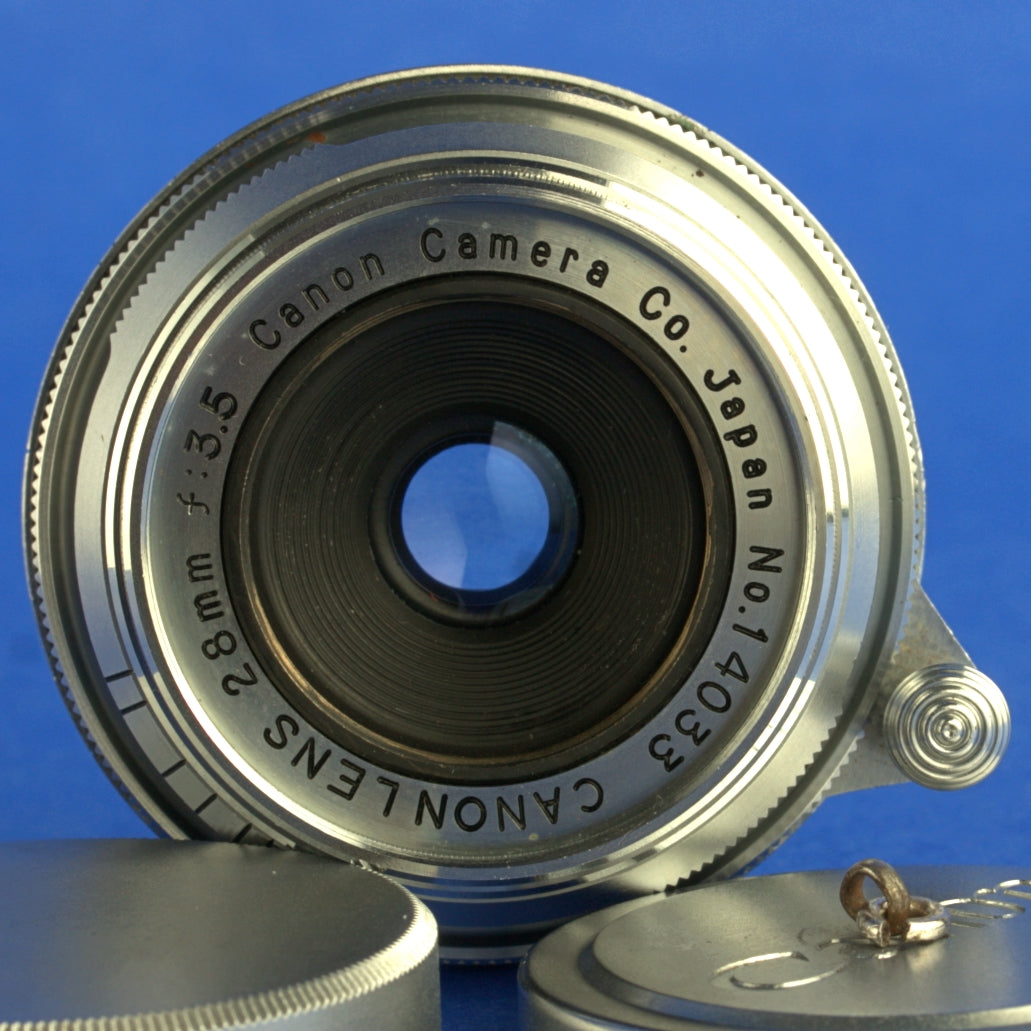 Canon 28mm 3.5 LTM Rangefinder Lens