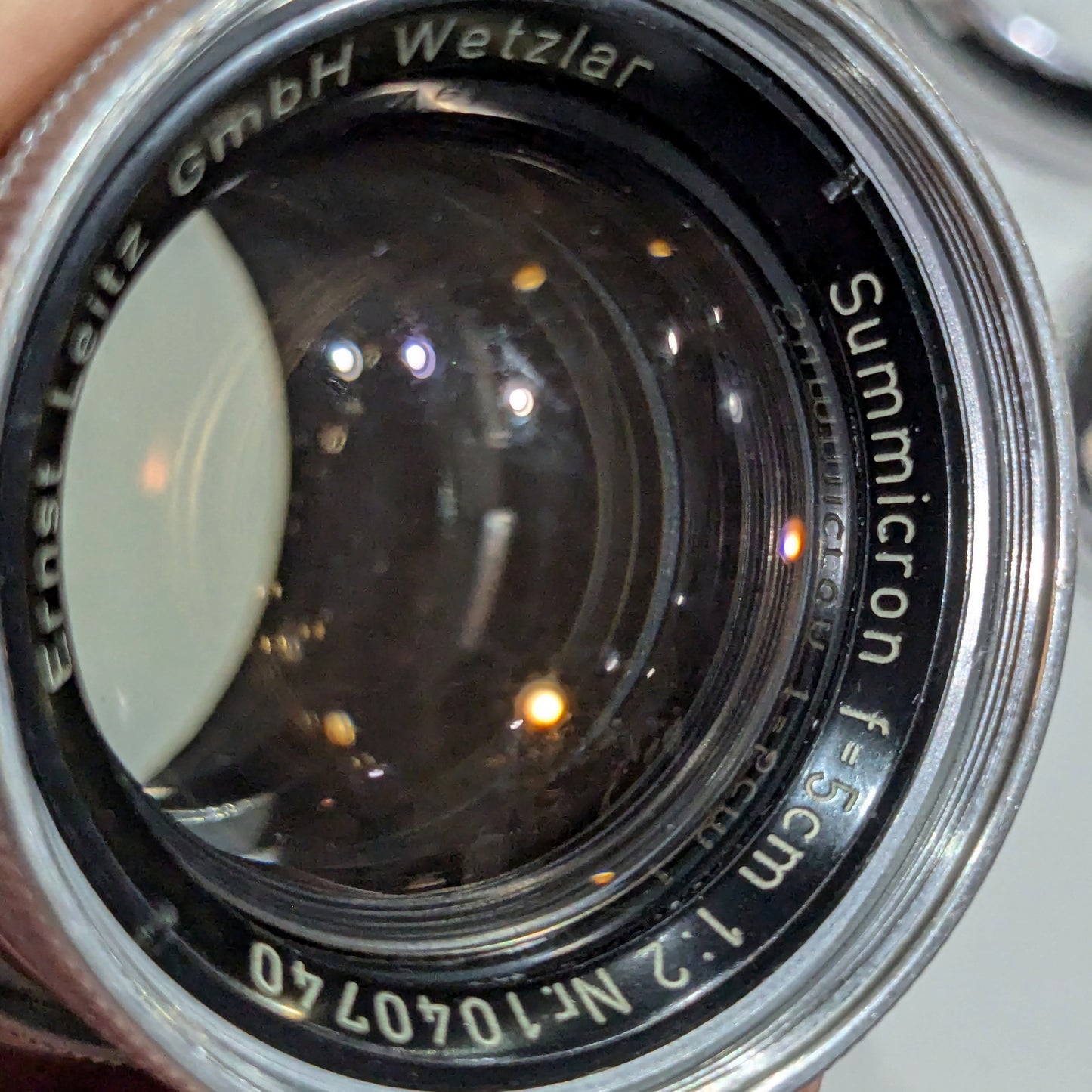 Leica Summicron 50mm F2 LTM Lens Radioactive 12/2024 CLA